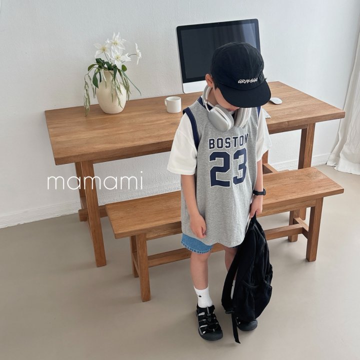 Mamami - Korean Children Fashion - #kidzfashiontrend - Boston Sleeve Sleeveless - 11