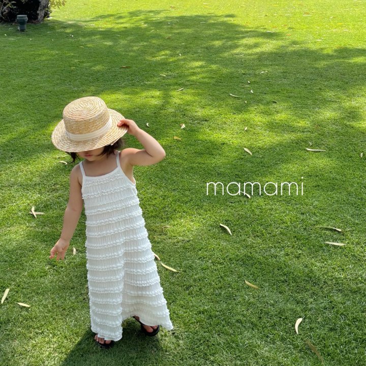 Mamami - Korean Children Fashion - #magicofchildhood - Frill Summer Long Dress - 5