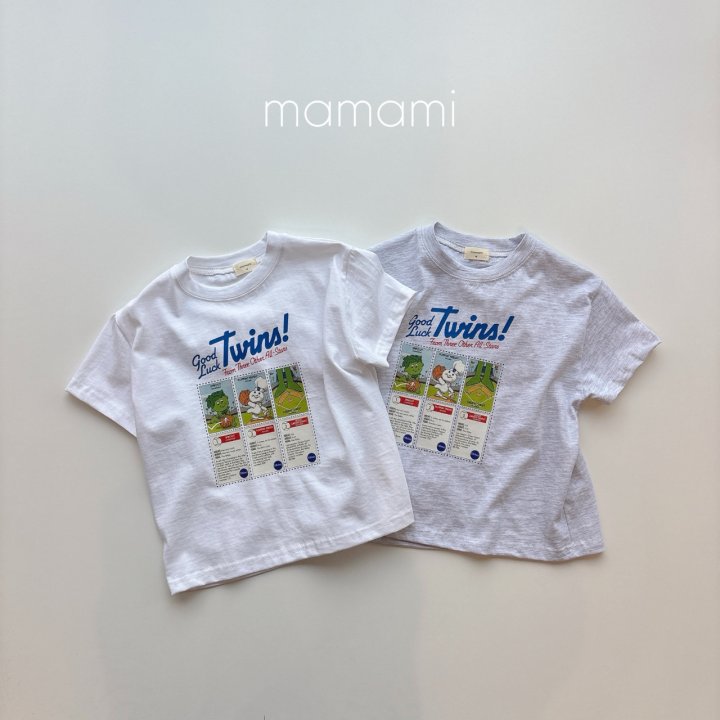 Mamami - Korean Children Fashion - #magicofchildhood - Twins Tee
