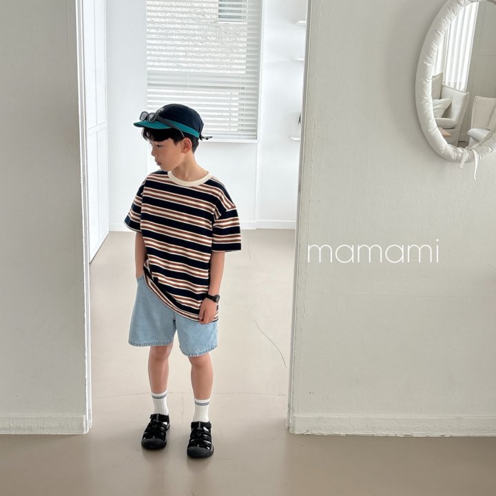 Mamami - Korean Children Fashion - #magicofchildhood - Fine Stripe Tee - 11
