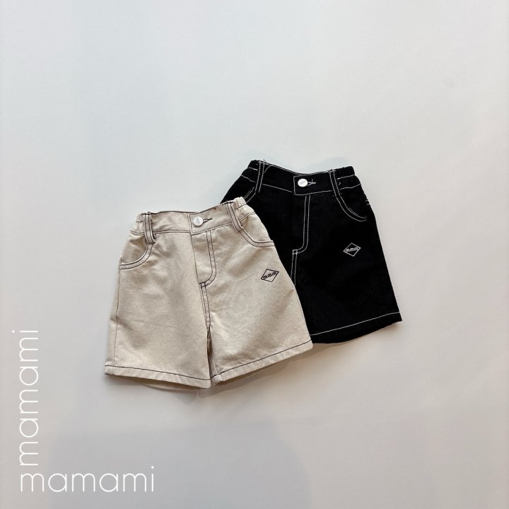 Mamami - Korean Children Fashion - #minifashionista - Button Stitch Pants