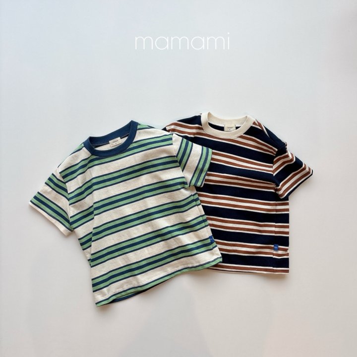 Mamami - Korean Children Fashion - #minifashionista - Fine Stripe Tee - 12