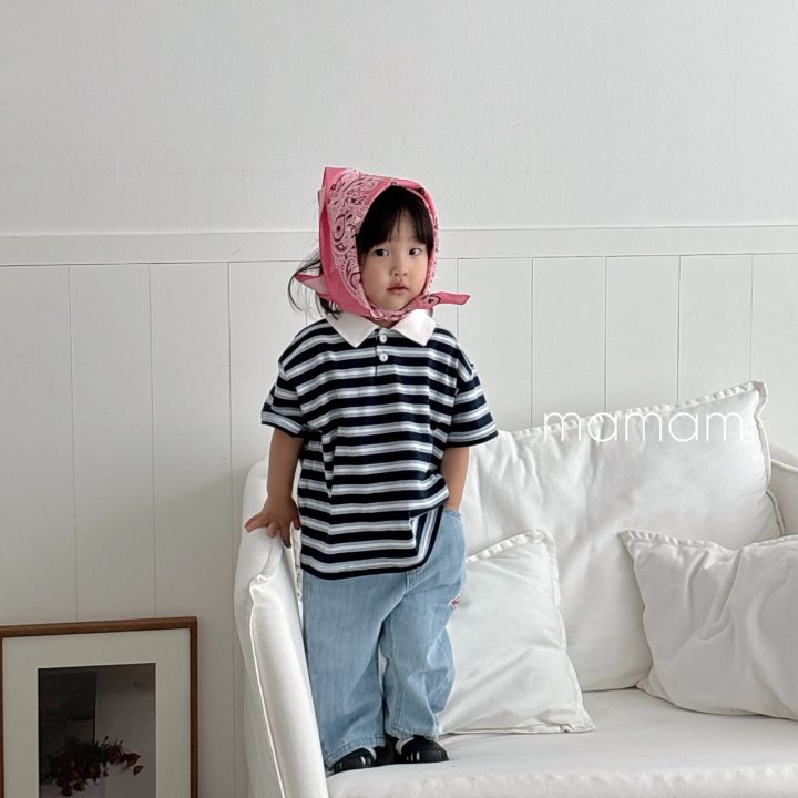 Mamami - Korean Children Fashion - #prettylittlegirls - Mellow Collar Tee