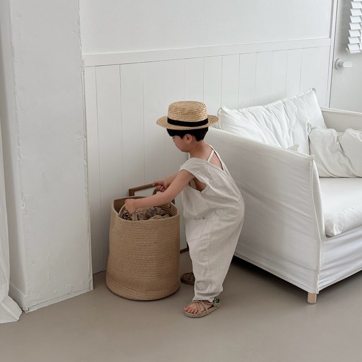 Mamami - Korean Children Fashion - #stylishchildhood - Button Jumpsuit - 8