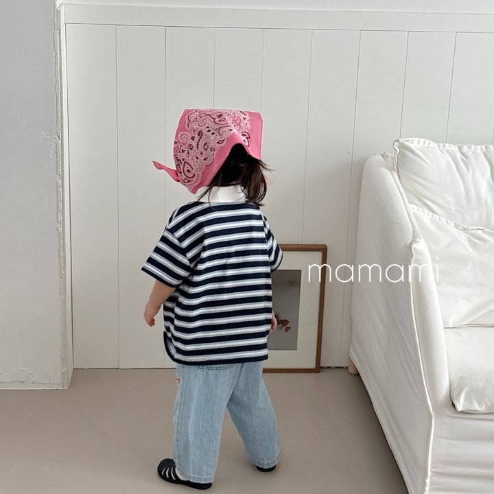 Mamami - Korean Children Fashion - #toddlerclothing - Mellow Collar Tee - 4
