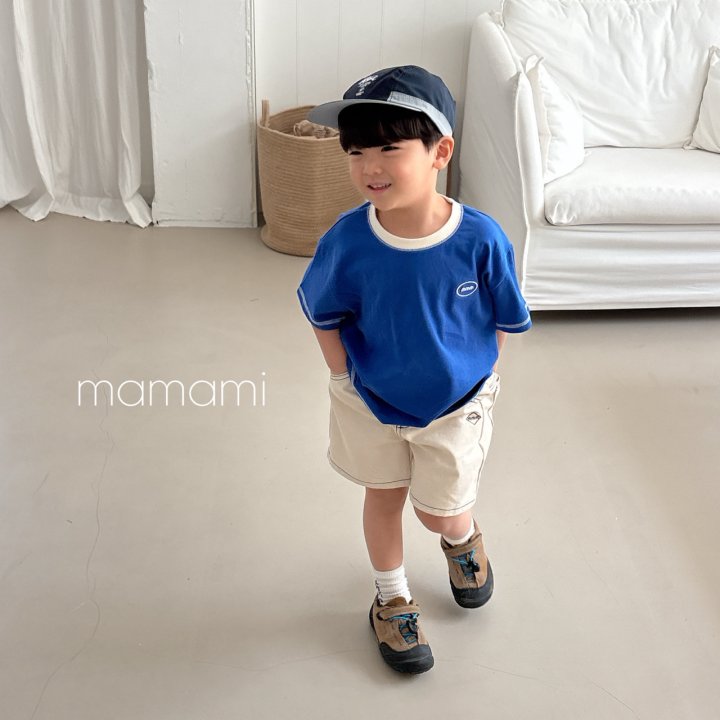 Mamami - Korean Children Fashion - #toddlerclothing - Stitch Ring Tee - 5
