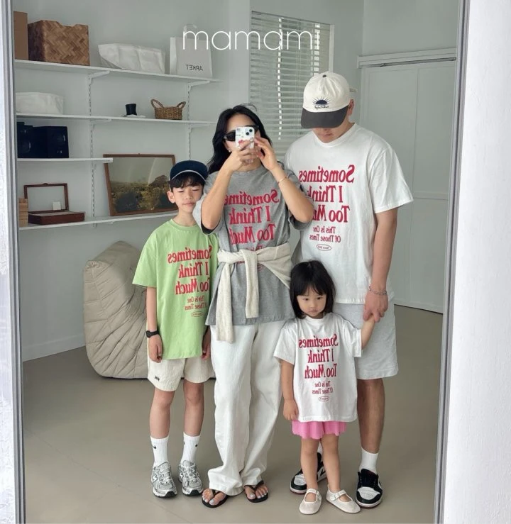 Mamami - Korean Women Fashion - #momslook - I Think Tee (with Mom)