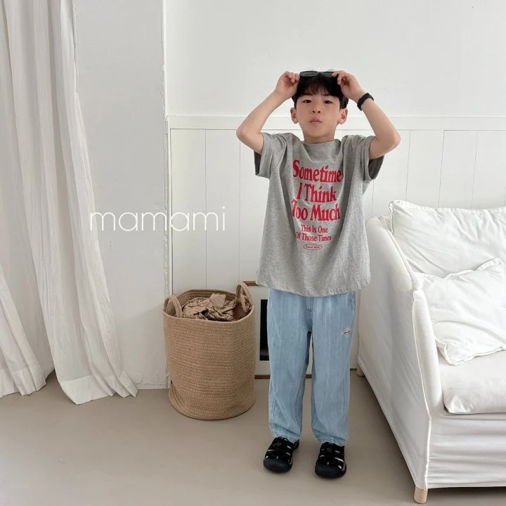 Mamami - Korean Women Fashion - #momslook - I Think Tee (with Mom) - 5
