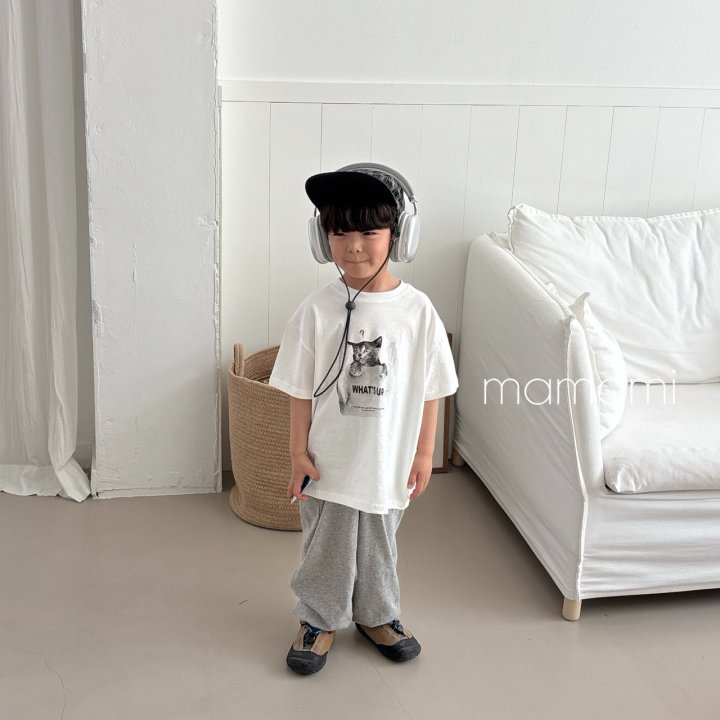 Mamami - Korean Women Fashion - #momslook - Whats Up Cat Tee (with Mom) - 5