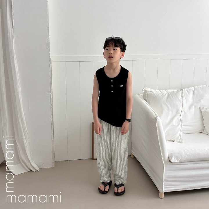 Mamami - Korean Women Fashion - #momslook - Stripe Mood Pants - 12