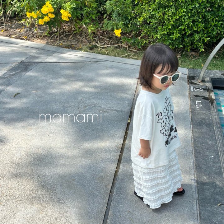 Mamami - Korean Women Fashion - #momslook - Peace Flower Tee (with Mom) - 8