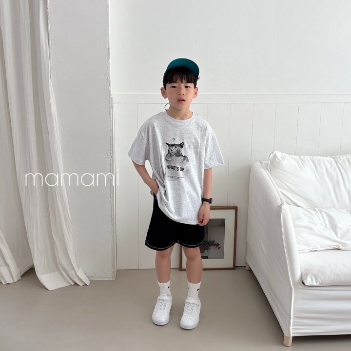 Mamami - Korean Women Fashion - #pursuepretty - Whats Up Cat Tee (with Mom) - 10