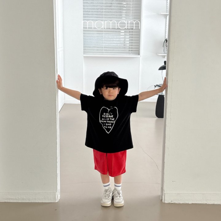 Mamami - Korean Women Fashion - #pursuepretty - Hug Heart Tee (with Mom) - 4