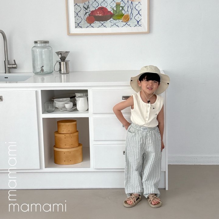 Mamami - Korean Women Fashion - #restrostyle - Stripe Mood Pants - 5