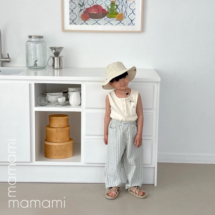 Mamami - Korean Women Fashion - #romanticstyle - Stripe Mood Pants - 6