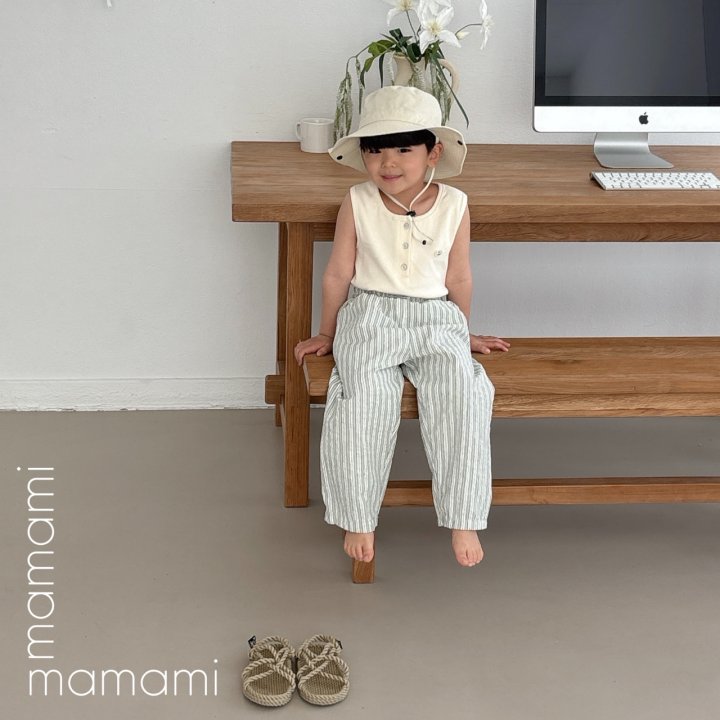 Mamami - Korean Women Fashion - #shopsmall - Stripe Mood Pants - 7