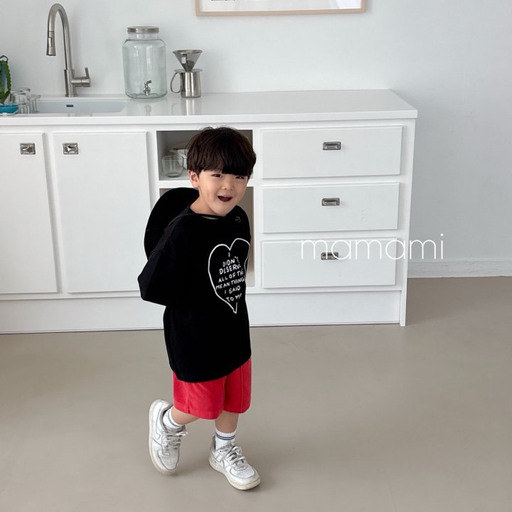 Mamami - Korean Women Fashion - #thelittlethings - Hug Heart Tee (with Mom) - 8