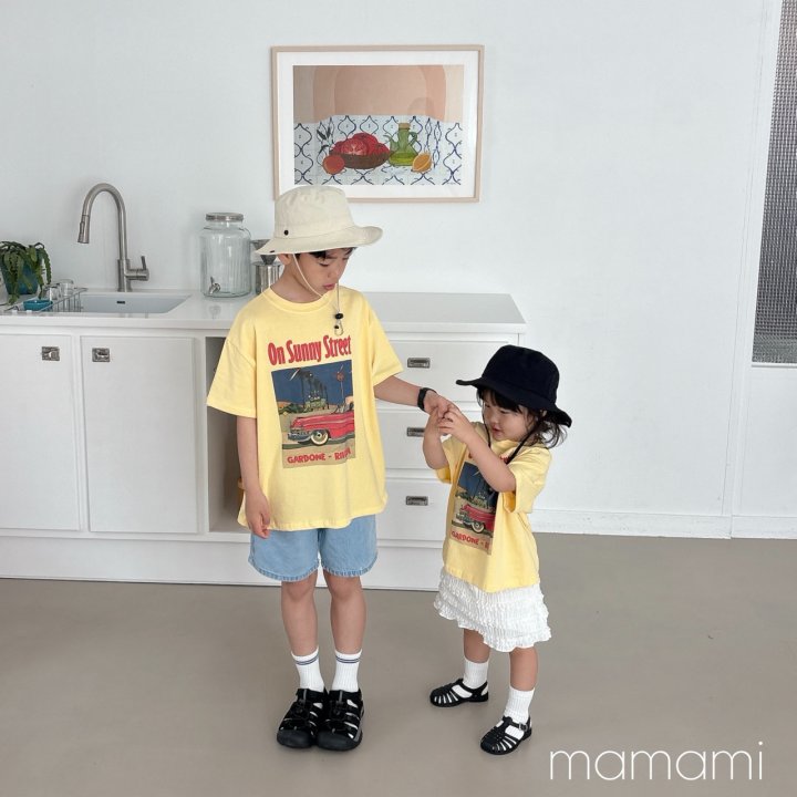 Mamami - Korean Women Fashion - #thelittlethings - Sunny Street Tee (with Mom) - 5