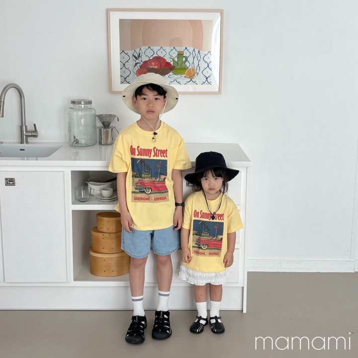 Mamami - Korean Women Fashion - #womensfashion - Sunny Street Tee (with Mom) - 7