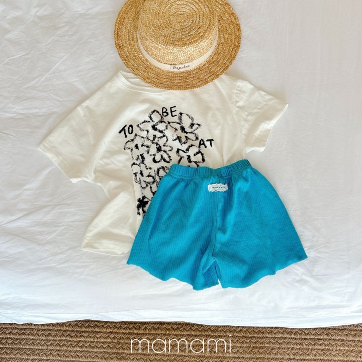 Mamami - Korean Women Fashion - #womensfashion - Peace Flower Tee (with Mom) - 11