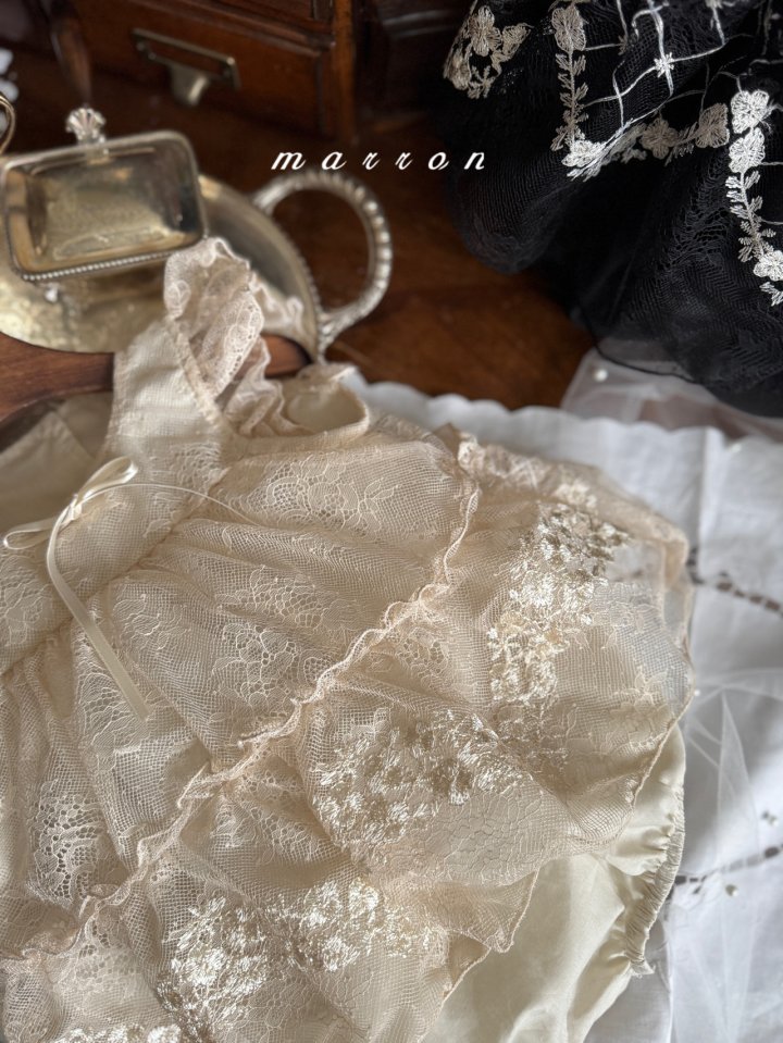 Marron - Korean Baby Fashion - #smilingbaby - Sylvia Suit - 4