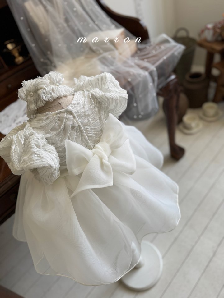 Marron - Korean Baby Fashion - #babyboutique - Dia Dress - 7