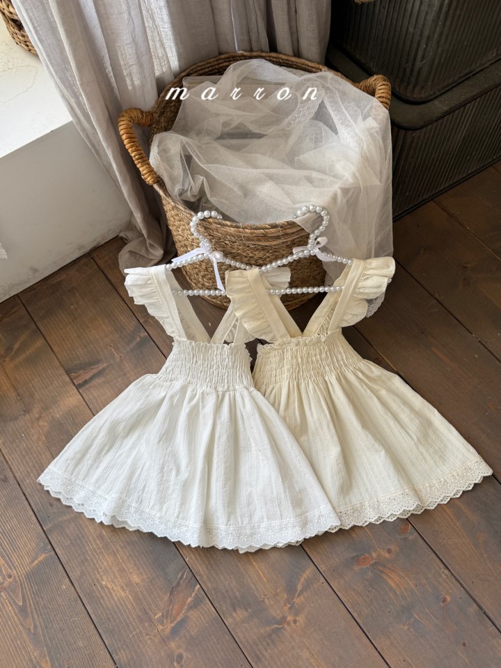 Marron - Korean Baby Fashion - #babyboutique - Sweet Dress