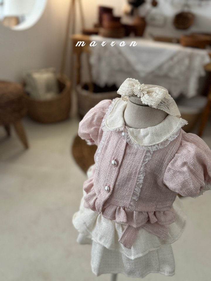 Marron - Korean Baby Fashion - #babyboutiqueclothing - Ribbon Headband - 7