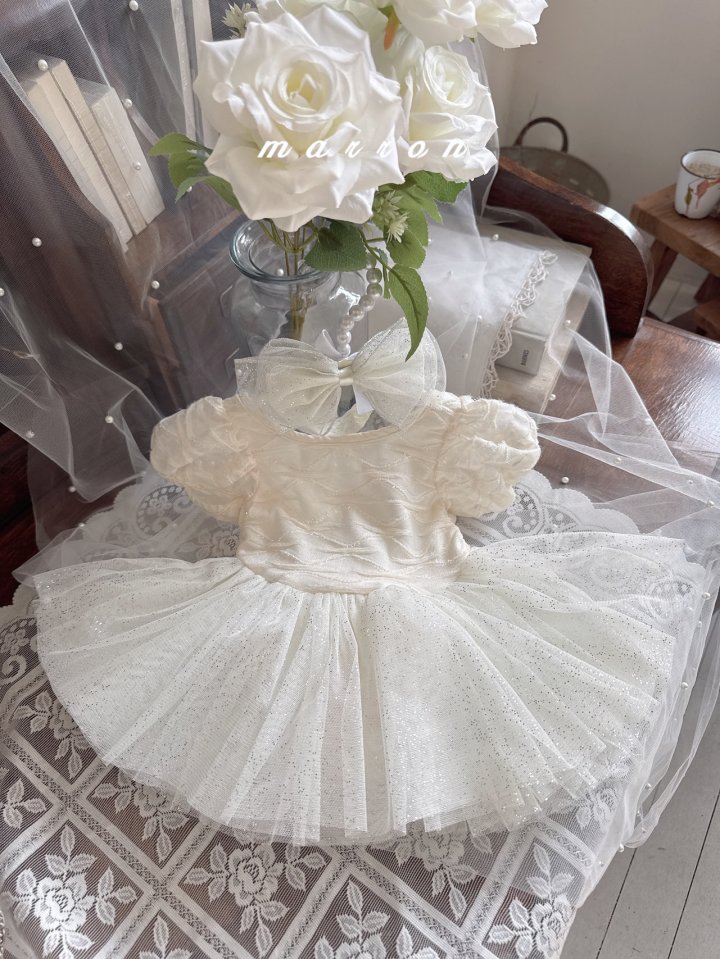 Marron - Korean Baby Fashion - #babyboutiqueclothing - Ballerina Suit (Headband not included) - 11