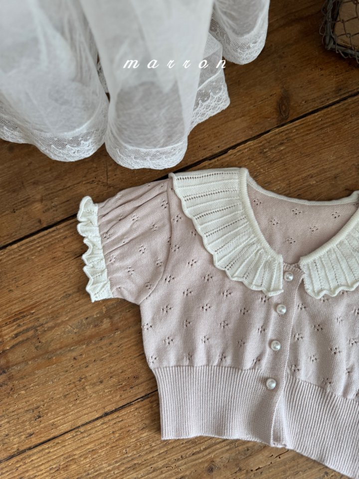 Marron - Korean Baby Fashion - #babyboutique - Laura Knit Cardigan - 4