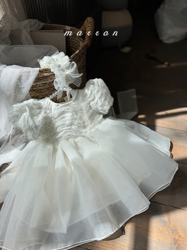 Marron - Korean Baby Fashion - #babyboutiqueclothing - Dia Dress - 9