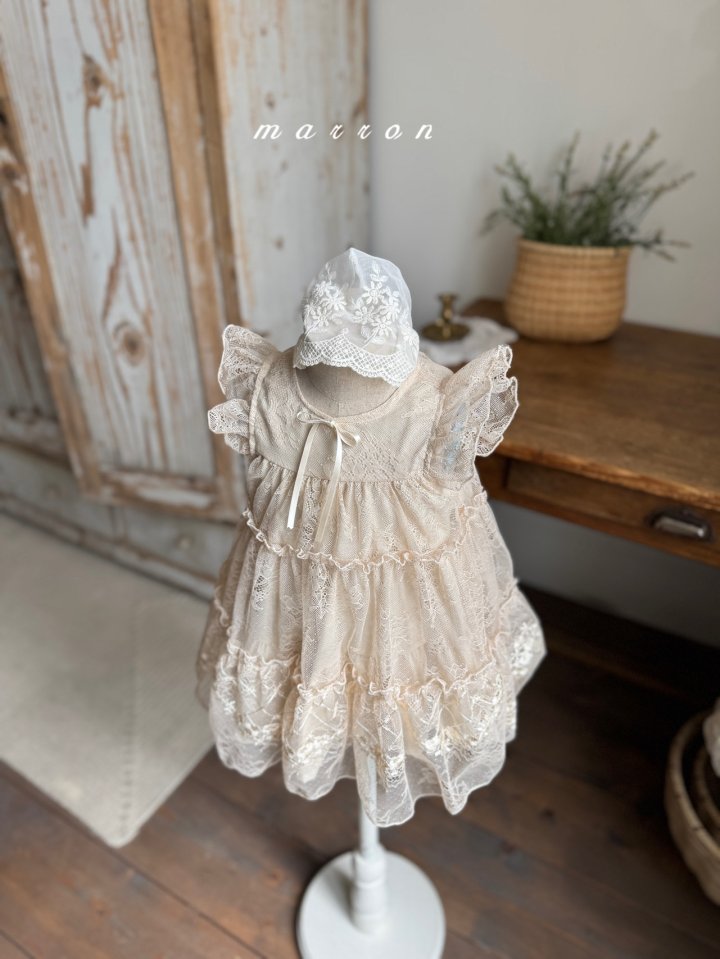 Marron - Korean Baby Fashion - #babyboutiqueclothing - Sylvia Dress - 8