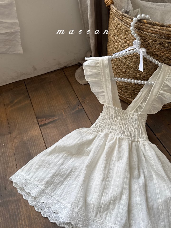 Marron - Korean Baby Fashion - #babyboutiqueclothing - Sweet Dress - 3
