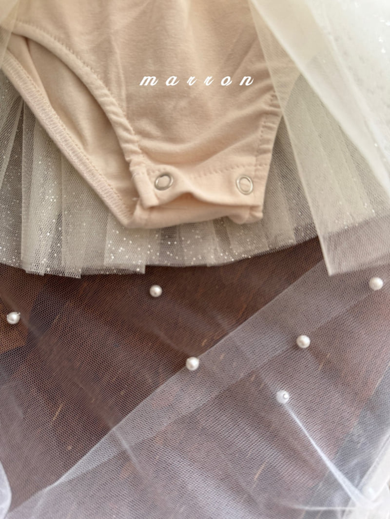 Marron - Korean Baby Fashion - #babyclothing - Ballerina Suit (Headband not included) - 12