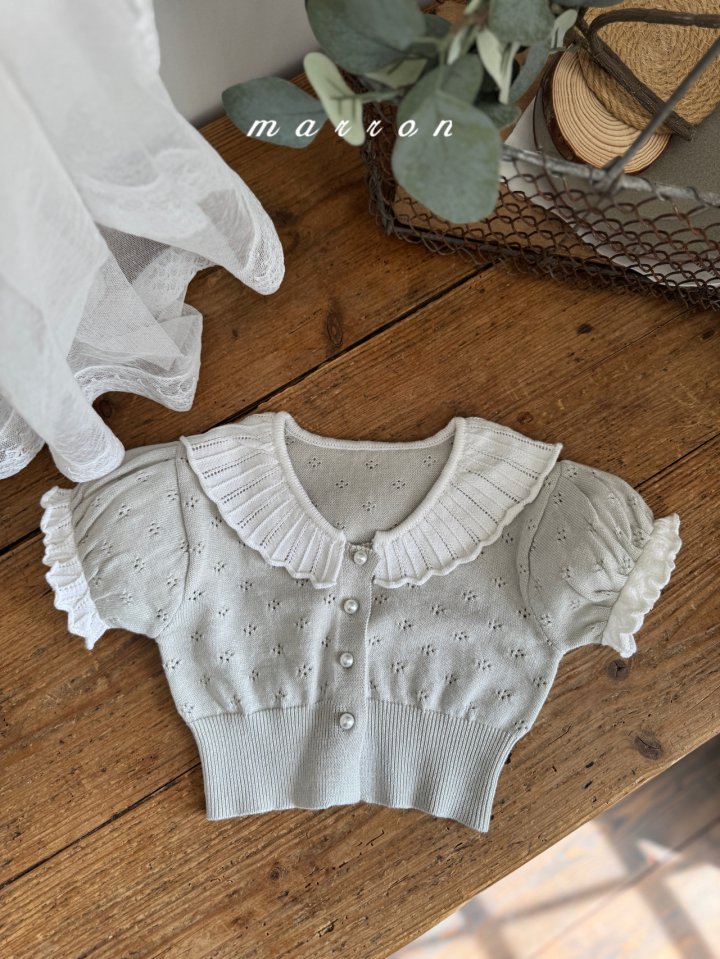 Marron - Korean Baby Fashion - #babyclothing - Laura Knit Cardigan - 5