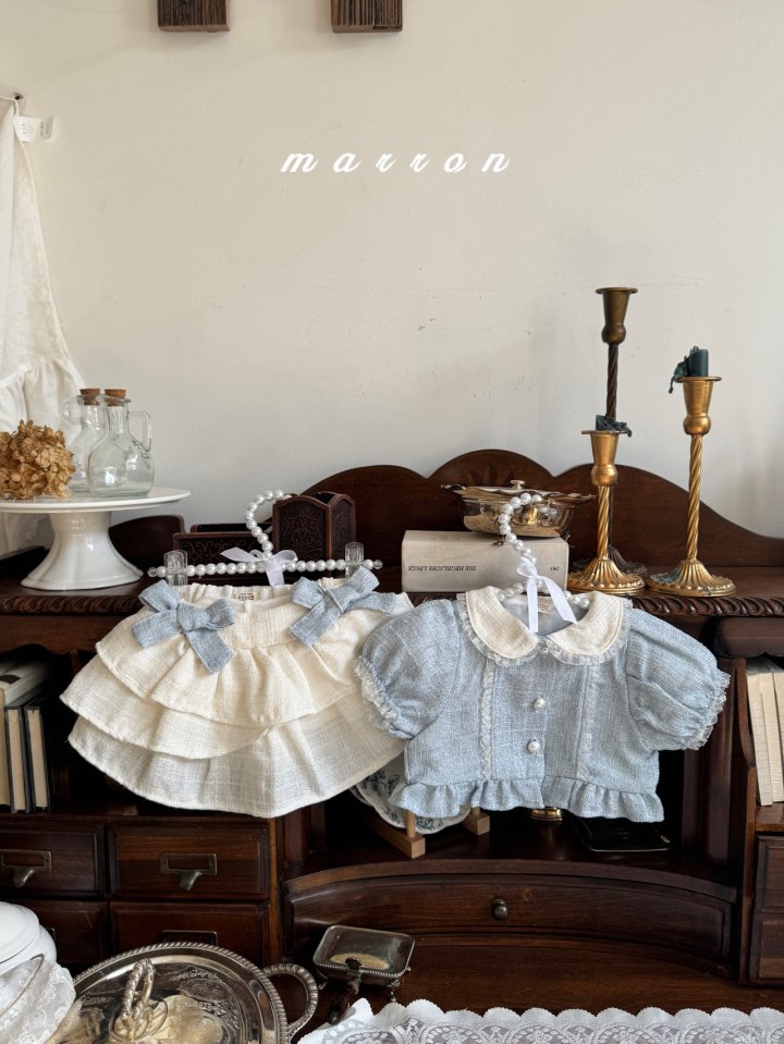 Marron - Korean Baby Fashion - #babyclothing - Candy Set - 2