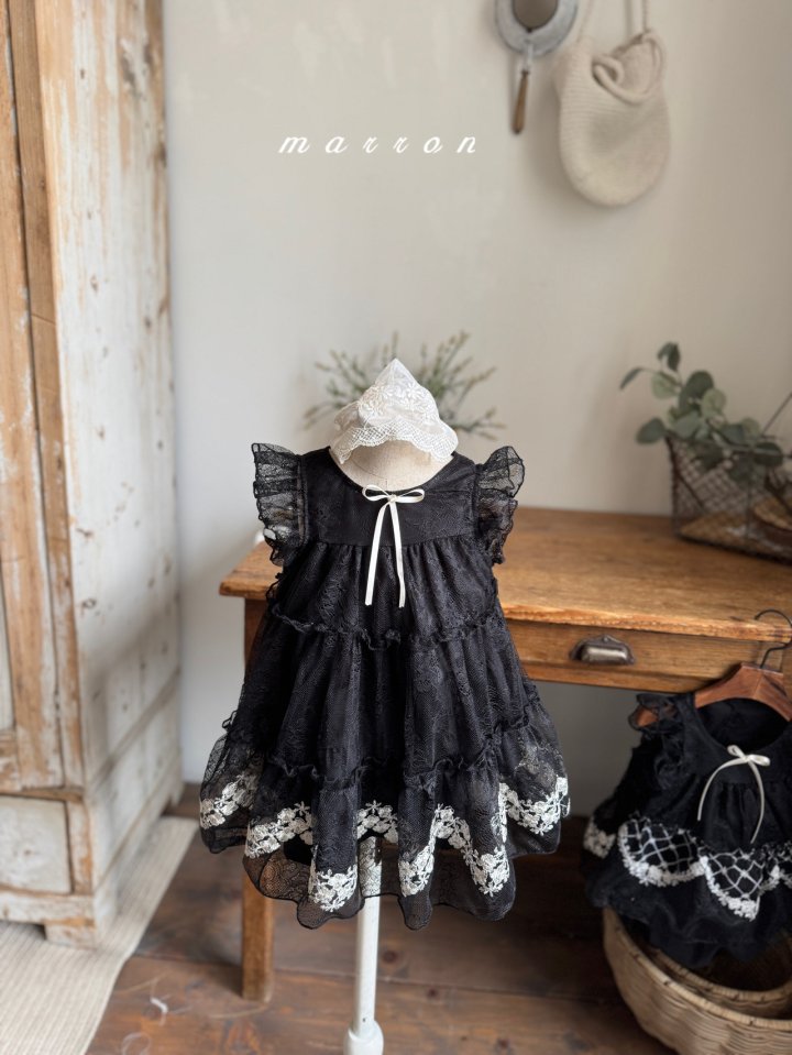 Marron - Korean Baby Fashion - #babyclothing - Sylvia Dress - 9