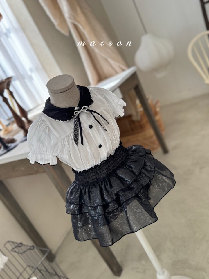 Marron - Korean Baby Fashion - #babyclothing - Jenny Blouse - 3