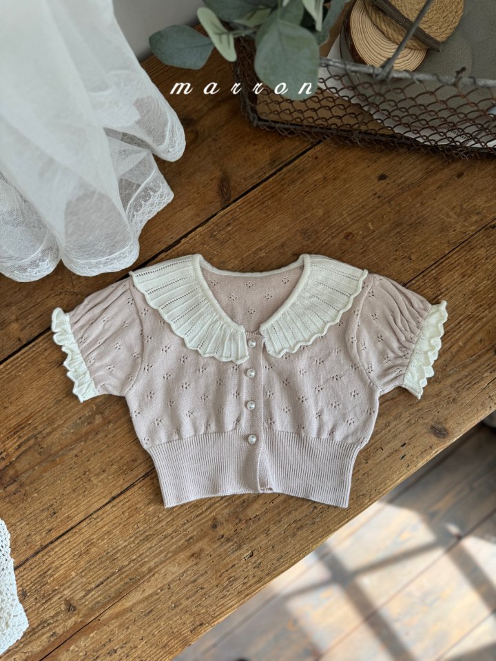 Marron - Korean Baby Fashion - #babyfashion - Laura Knit Cardigan - 6
