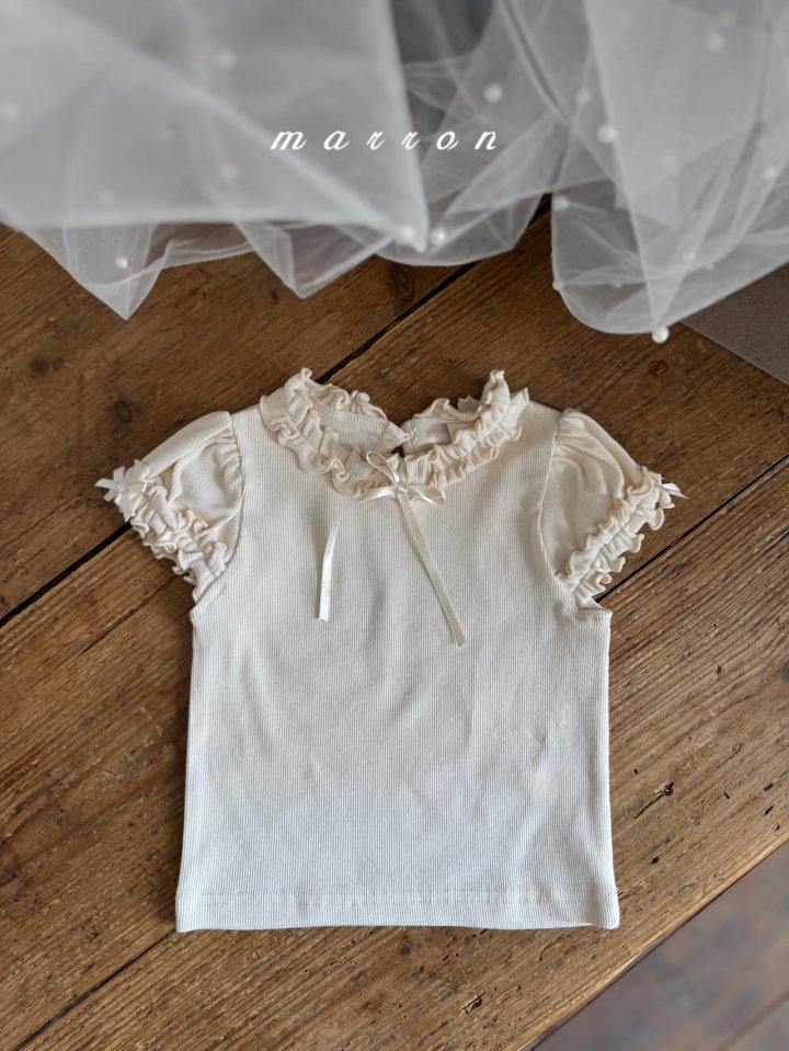 Marron - Korean Baby Fashion - #babyclothing - Nana Tee - 4
