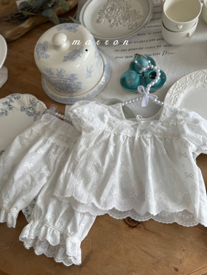 Marron - Korean Baby Fashion - #babyfashion - Butter Set - 2