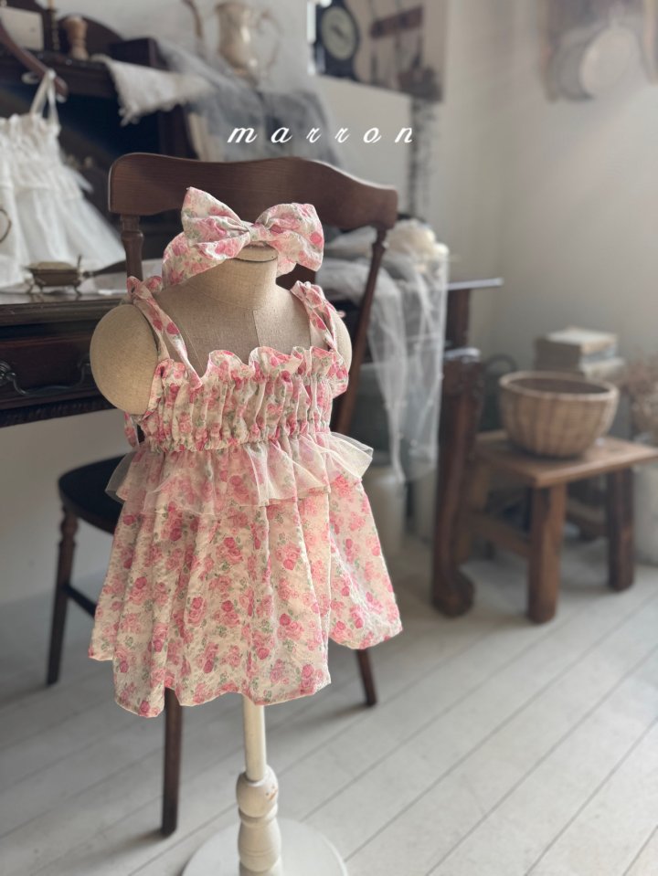 Marron - Korean Baby Fashion - #babyfashion - Summer One-piece - 8