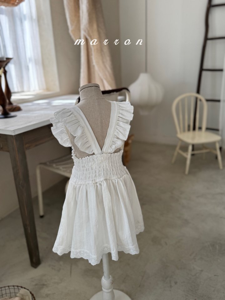 Marron - Korean Baby Fashion - #babyfashion - Sweet Dress - 5