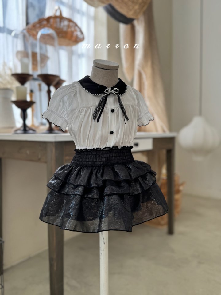 Marron - Korean Baby Fashion - #babyclothing - Jenny Blouse - 4