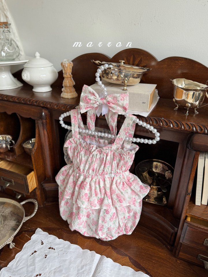 Marron - Korean Baby Fashion - #babyfever - Summer Suit Set