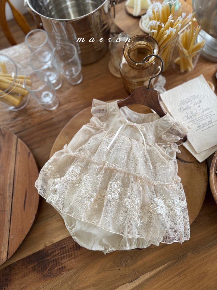 Marron - Korean Baby Fashion - #babyfever - Sylvia Suit - 8