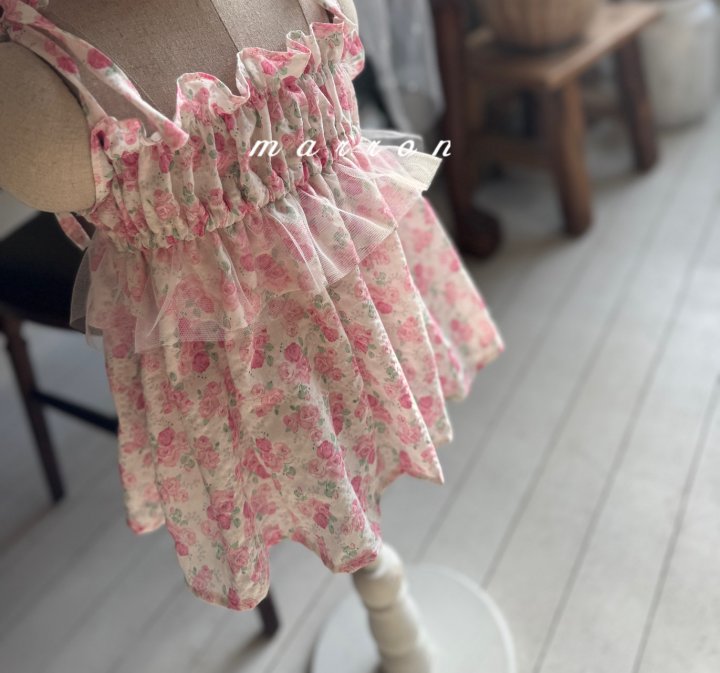 Marron - Korean Baby Fashion - #babyfever - Summer One-piece - 9