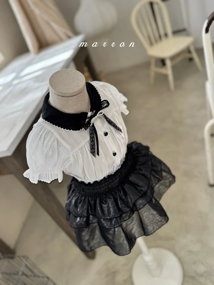 Marron - Korean Baby Fashion - #babyfever - Jenny Blouse - 5