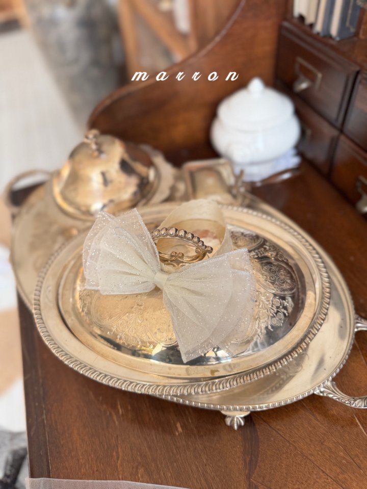 Marron - Korean Baby Fashion - #babygirlfashion - Ballet Headband - 2