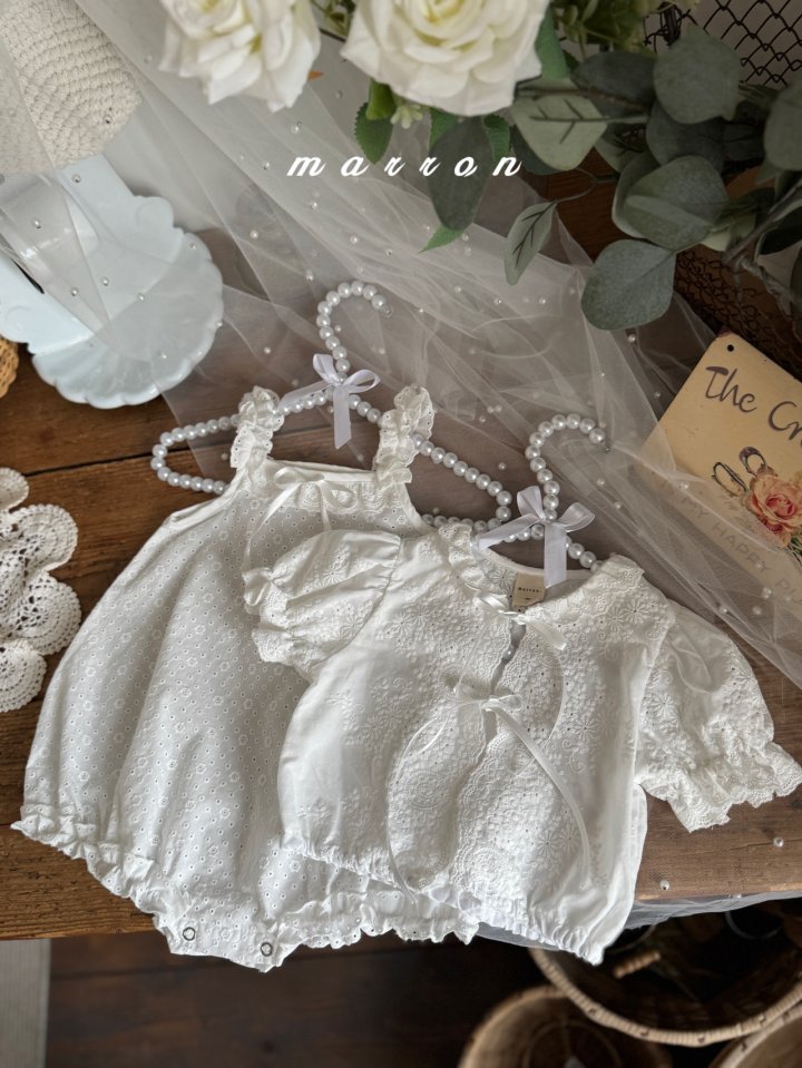Marron - Korean Baby Fashion - #babygirlfashion - Adele Suit - 6